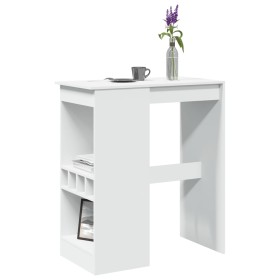 Mesa alta con estantes madera ingeniería 90x47,5x103,5 cm de , Mesas de cocina y de comedor - Ref: Foro24-854337, Precio: 87,...