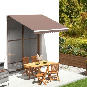 Replacement fabric for brown awning 3x2.5 m by vidaXL, Awnings - Ref: Foro24-311975, Price: 43,85 €, Discount: %