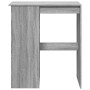 Tall table with Sonoma gray wood shelves 90x47.5x103.5 cm by , Kitchen and dining tables - Ref: Foro24-854342, Price: 87,75 €...