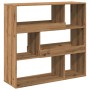 Oak artisan space divider shelf 100x33x94.5 cm by , Bookcases and shelves - Ref: Foro24-854444, Price: 81,89 €, Discount: %