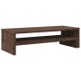 Braune Eichenholz-Ingenieur-Holz-Bildschirmstütze 54x22x15 cm von , Computersockel und -erhöhungen - Ref: Foro24-854775, Prei...