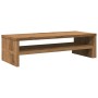 Oak Sonoma wood screen stand engineering 54x22x15 cm by , Computer bases and risers - Ref: Foro24-854777, Price: 25,88 €, Dis...