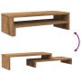 Oak Sonoma wood screen stand engineering 54x22x15 cm by , Computer bases and risers - Ref: Foro24-854777, Price: 25,88 €, Dis...