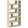 Room divider in Sonoma oak wood 100x33x187.5 cm by , Bookcases and shelves - Ref: Foro24-3309503, Price: 161,24 €, Discount: %