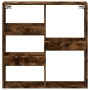 Engineered wood smoked oak wall cabinet 80x15x80 cm by , Shelves and shelves - Ref: Foro24-854548, Price: 44,99 €, Discount: %