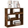 Engineered wood smoked oak bookshelf 100x33x94.5 cm by , Bookcases and shelves - Ref: Foro24-3309478, Price: 81,89 €, Discoun...