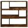 Engineered wood smoked oak bookshelf 100x33x94.5 cm by , Bookcases and shelves - Ref: Foro24-3309478, Price: 81,89 €, Discoun...