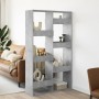 Room divider made of gray wood and concrete 100x33x175 cm by , Bookcases and shelves - Ref: Foro24-3309576, Price: 130,15 €, ...