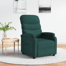 Dark green fabric recliner by , Armchairs - Ref: Foro24-344896, Price: 193,71 €, Discount: %