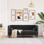 Chesterfield 2-seater sofa with black velvet cushions by , Sofas - Ref: Foro24-372688, Price: 279,07 €, Discount: %