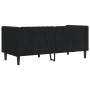 Sofá Chesterfield 2 plazas con cojines terciopelo negro de , Sofás - Ref: Foro24-372688, Precio: 279,07 €, Descuento: %