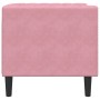 Pink velvet Chesterfield armchair by , Sofas - Ref: Foro24-372676, Price: 178,87 €, Discount: %