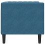 Blue velvet Chesterfield armchair by , Sofas - Ref: Foro24-372681, Price: 179,99 €, Discount: %