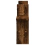 Wall shelves 2 units smoked oak engineered wood 38x12x38cm by , Shelves and shelves - Ref: Foro24-853249, Price: 22,80 €, Dis...