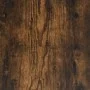 Wall shelves 2 units smoked oak engineered wood 38x12x38cm by , Shelves and shelves - Ref: Foro24-853249, Price: 21,56 €, Dis...