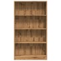 Handgefertigtes Eichenfurnier-Holzregal 80x24x143 cm von , Bücherregale und Regale - Ref: Foro24-857852, Preis: 68,99 €, Raba...