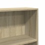 Estantería de madera de ingeniería roble Sonoma 80x24x143 cm de , Librerías y estanterías - Ref: Foro24-857846, Precio: 68,16...