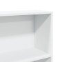 Engineered wood white shelf 80x24x143 cm by , Bookcases and shelves - Ref: Foro24-857844, Price: 69,99 €, Discount: %