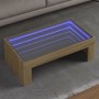 Couchtisch mit Infinity LED in Sonoma-Eiche 90x50x30 cm von , Couchtisch - Ref: Foro24-847618, Preis: 110,47 €, Rabatt: %