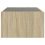 Coffee table with Infinity LED Sonoma oak 90x50x30 cm by , Coffee table - Ref: Foro24-847618, Price: 110,99 €, Discount: %