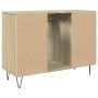 Badezimmerschrank aus Sonoma-Eichen-Ingenieurholz 80x33x60 cm von , Badezimmermöbel - Ref: Foro24-849680, Preis: 76,99 €, Rab...