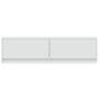 Wall-mounted TV stand with LED lights white 140x31x38 cm by , TV Furniture - Ref: Foro24-852369, Price: 111,67 €, Discount: %