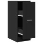 Engineered wood black medicine cabinet 30x41x77.5 cm by , Lockers and storage cabinets - Ref: Foro24-855152, Price: 66,76 €, ...