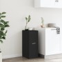 Engineered wood black medicine cabinet 30x41x77.5 cm by , Lockers and storage cabinets - Ref: Foro24-855152, Price: 66,76 €, ...