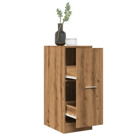 Medizinschrank aus Eichenholz, handgefertigt, 30x41x77,5 cm. von , Schließfächer und Lagerschränke - Ref: Foro24-855159, Prei...