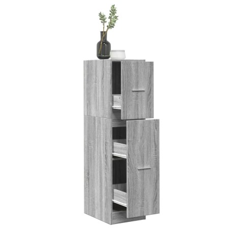 Medicine cabinet made of gray Sonoma wood engineering, measuring 30x41x118 cm. by , Lockers and storage cabinets - Ref: Foro2...