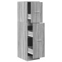 Medicine cabinet made of gray Sonoma wood engineering, measuring 30x41x118 cm. by , Lockers and storage cabinets - Ref: Foro2...