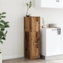 Aged engineered wood medicine cabinet 30x41x118 cm by , Lockers and storage cabinets - Ref: Foro24-855167, Price: 75,99 €, Di...