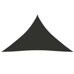 Toldo vela triangular tela Oxford gris antracita 2,5x2,5x3,5 m de vidaXL, Sombrillas - Ref: Foro24-135114, Precio: 23,30 €, D...