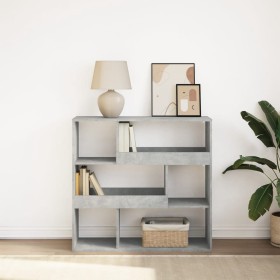 Regal / Raumteiler in Betongrau 100x33x94,5 cm von , Bücherregale und Regale - Ref: Foro24-854439, Preis: 81,89 €, Rabatt: %