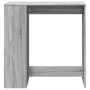 Tall bar table with Sonoma gray shelves 101x40x103.5 cm by , Kitchen and dining tables - Ref: Foro24-854369, Price: 87,19 €, ...