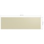 Toldo para balcón tela oxford crema 120x400 cm de vidaXL, Sombrillas - Ref: Foro24-134957, Precio: 30,01 €, Descuento: %