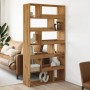 Room divider oak wood artisian 100x33x187.5 cm by , Bookcases and shelves - Ref: Foro24-3309509, Price: 176,51 €, Discount: %