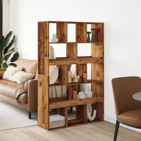 Aged wood room divider 100x33x156.5 cm by , Bookcases and shelves - Ref: Foro24-3309535, Price: 159,56 €, Discount: %