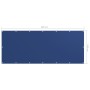 Balkonmarkise, blauer Oxford-Stoff, 120 x 300 cm von vidaXL, Sonnenschirme - Ref: Foro24-135016, Preis: 19,87 €, Rabatt: %