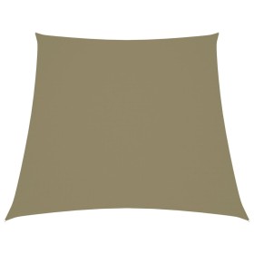 Beige oxford fabric trapezoidal sail awning 3/5x4 m by vidaXL, Umbrellas - Ref: Foro24-135188, Price: 40,46 €, Discount: %