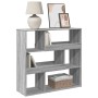 Estantería de madera de ingeniería gris Sonoma 100x33x94,5 cm de , Librerías y estanterías - Ref: Foro24-3309479, Precio: 84,...