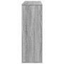 Estantería de madera de ingeniería gris Sonoma 100x33x94,5 cm de , Librerías y estanterías - Ref: Foro24-3309479, Precio: 84,...