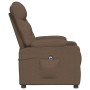 Sillón reclinable eléctrico de tela marrón de , Sillones - Ref: Foro24-3098819, Precio: 232,56 €, Descuento: %