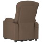 Sillón reclinable eléctrico de tela marrón de , Sillones - Ref: Foro24-3098819, Precio: 232,56 €, Descuento: %