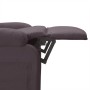 Sillón de masaje eléctrico tela marrón oscuro de , Sillones de masaje eléctricos - Ref: Foro24-348304, Precio: 216,99 €, Desc...