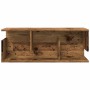 Wall-mounted furniture made of aged engineered wood, 80x20x30 cm. by , Shelves and shelves - Ref: Foro24-854839, Price: 41,54...