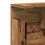 Wall-mounted furniture made of aged engineered wood, 80x20x30 cm. by , Shelves and shelves - Ref: Foro24-854839, Price: 41,54...