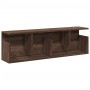 Wall-mounted engineered wood furniture, brown oak, 100x20x30 cm by , Shelves and shelves - Ref: Foro24-854847, Price: 49,43 €...