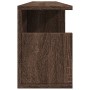 Wall-mounted engineered wood furniture, brown oak, 100x20x30 cm by , Shelves and shelves - Ref: Foro24-854847, Price: 49,43 €...