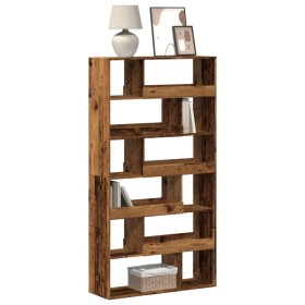 Aged engineered wood bookshelf 100x33x187.5 cm by , Bookcases and shelves - Ref: Foro24-3309355, Price: 161,99 €, Discount: %